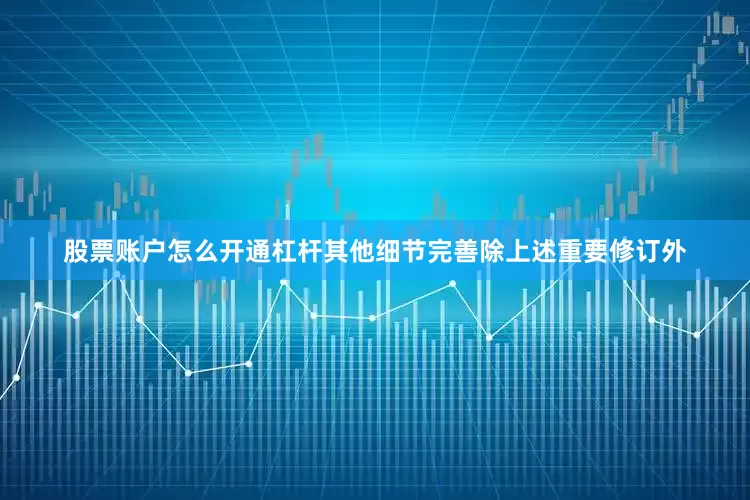 股票账户怎么开通杠杆其他细节完善除上述重要修订外
