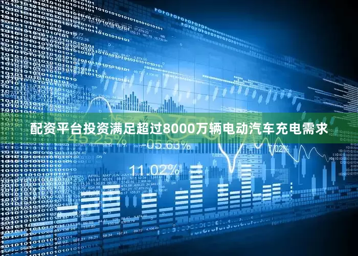 配资平台投资满足超过8000万辆电动汽车充电需求
